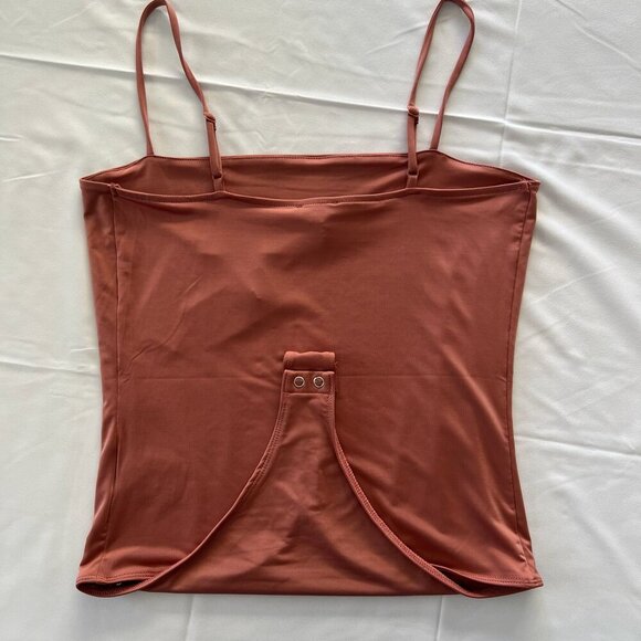 Express Ladies Body Contour Bodysuit Dusty Pink NWT Size XS - Picture 6 of 10